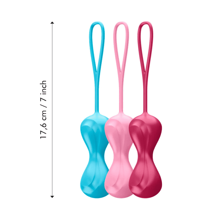 Satisfyer Balls C02 Double Moving (Set of 3) Large - Imagen 2