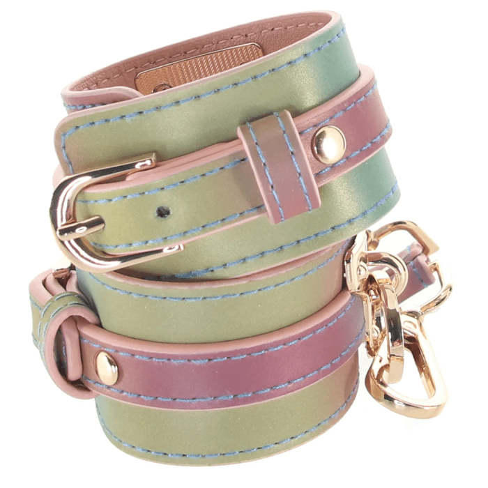 SPECTRA BONDAGE - WRIST CUFFS - RAINBOW - Imagen 2