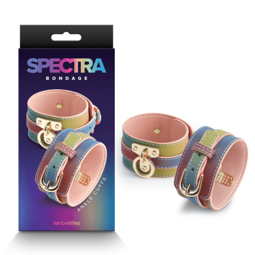 SPECTRA BONDAGE - WRIST CUFFS - RAINBOW
