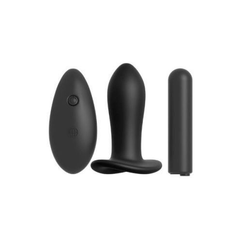 FETISH FANTASY SERIES 10-FUNCTION REMOTE FANTASY PANTY - BLACK