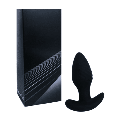 PLUG ANAL NEGRO, RECARGABLE MANEJO DE APP