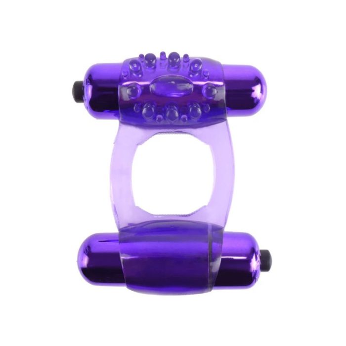 FANTASY C-RINGZ DUO-VIBRATING SUPER RING - PURPLE