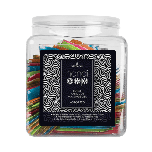 SENSUVA HANDI-POP HAND JOB MASSAGE GEL FOIL-ASSORTED