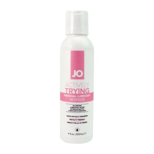 JO ACTIVELY TRYING W/O PARABENS - LUBRICANT 4 FLOZ / 120 ML