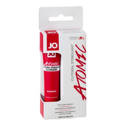 JO ATOMIC CLITORAL GEL - WARMING - STIMULANT 0.34 FLOZ / 10 ML
