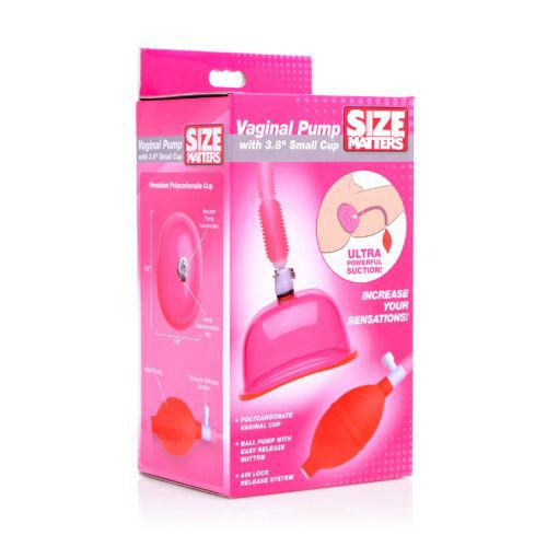 SIZE MATTERS - VAGINAL PUMP - 3.8" SMALL CUP