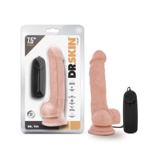 DR. SKIN - DR. TIM - 7.5" VIBRATING COCK