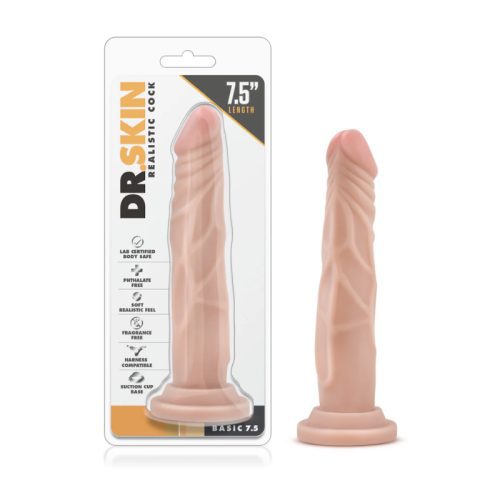 DR. SKIN - REALISTIC COCK - BASIC 7.5 - BEIGE