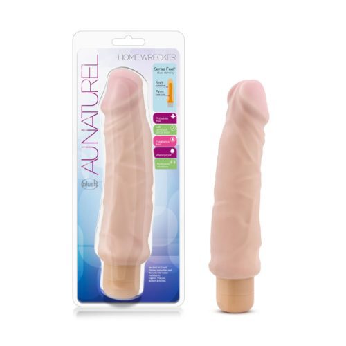 AU NATUREL - SENSAFEEL VIBRATOR - HOME WRECKER - BEIGE