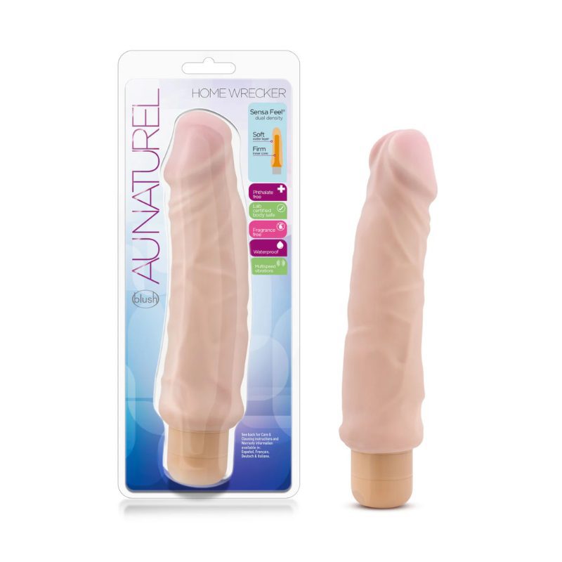 AU NATUREL - SENSAFEEL VIBRATOR - HOME WRECKER - BEIGE
